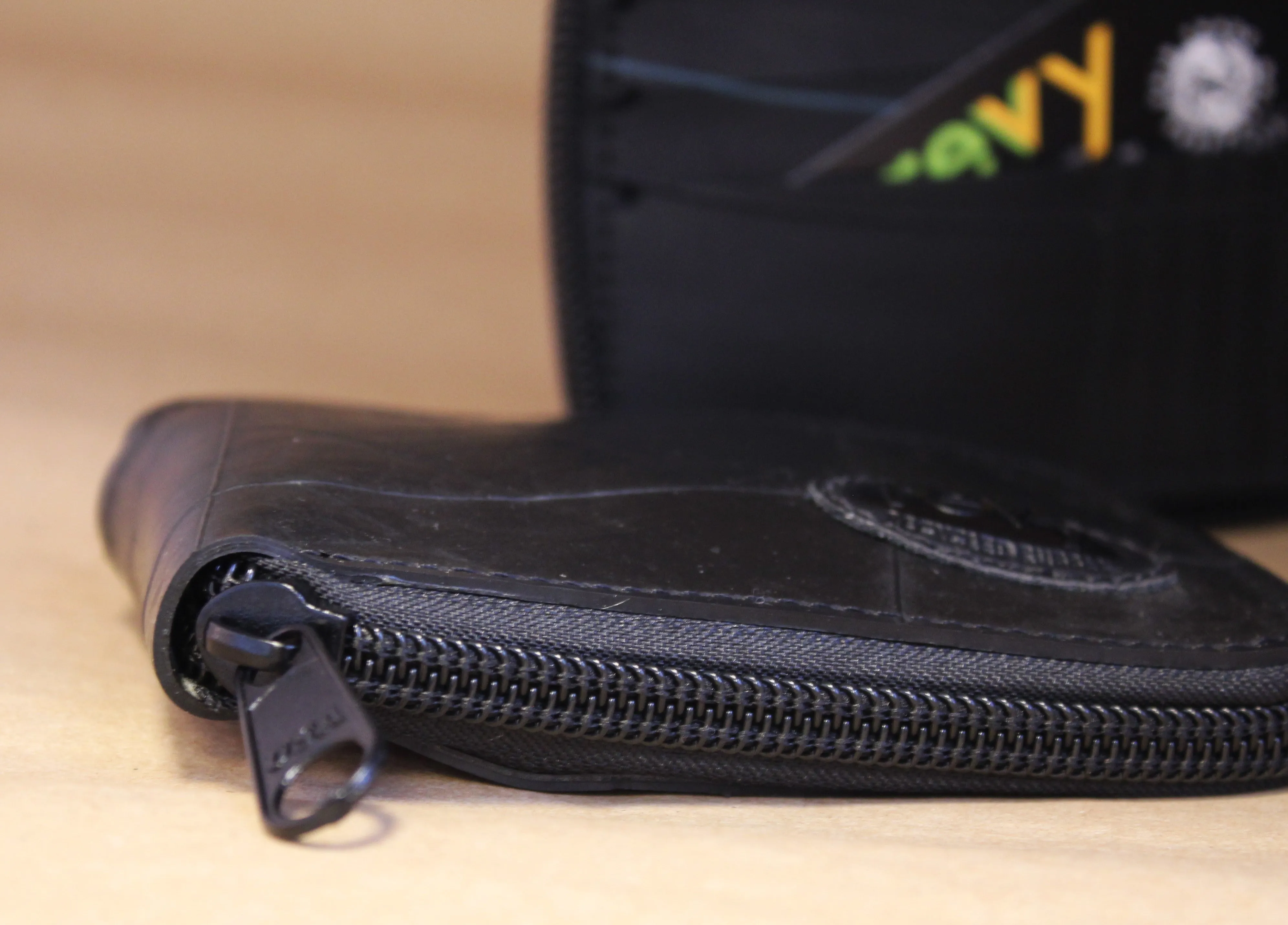 Revved Up Bi-Fold Zipper Wallet