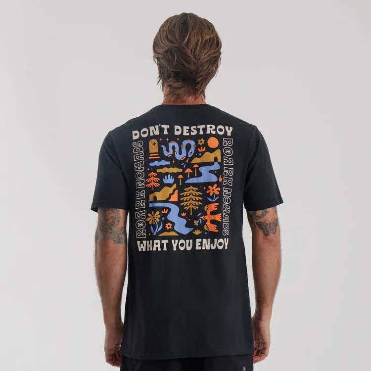 Roark Nomads Black T-Shirt