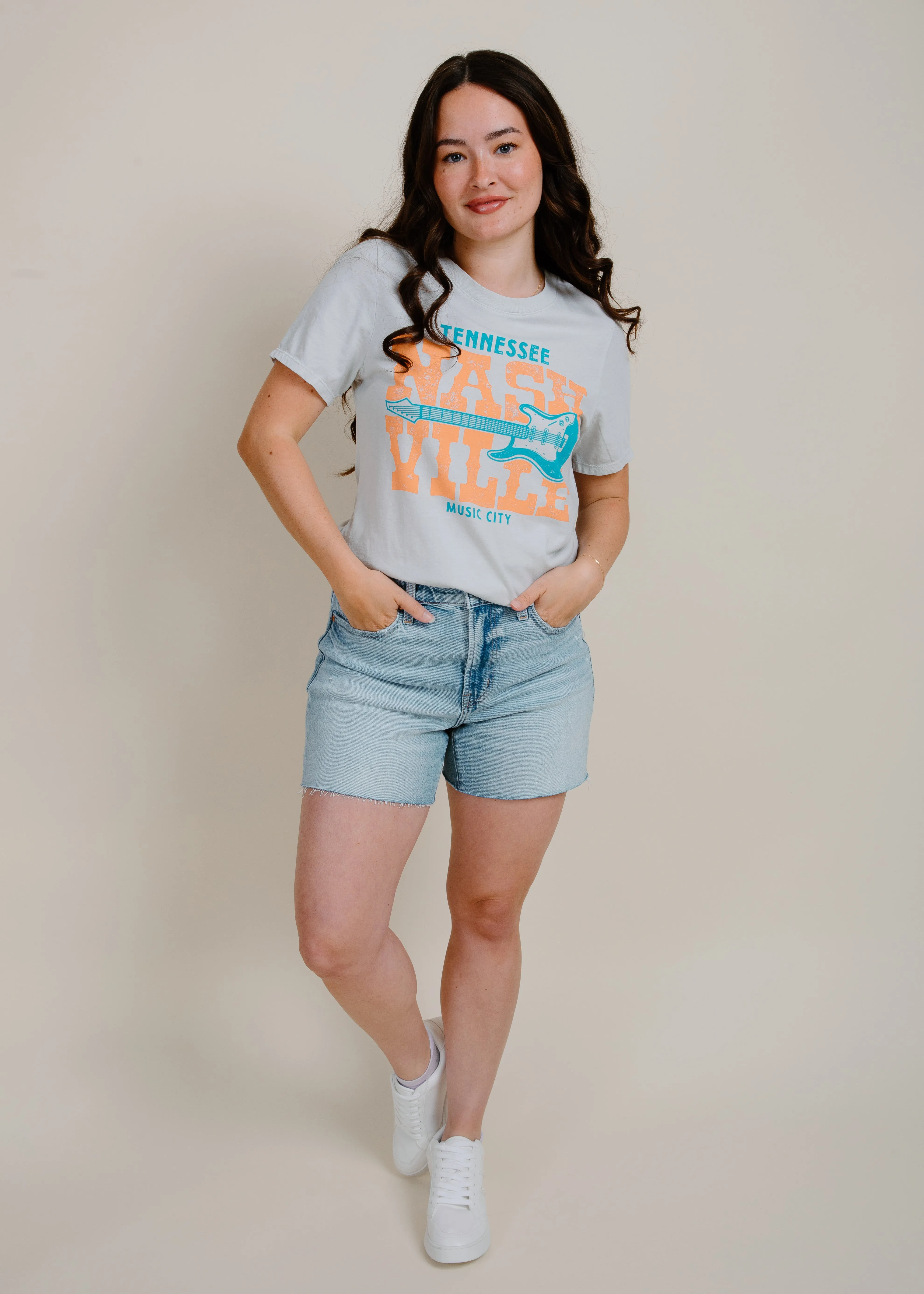 Rock Out In Nash Tee - Grey