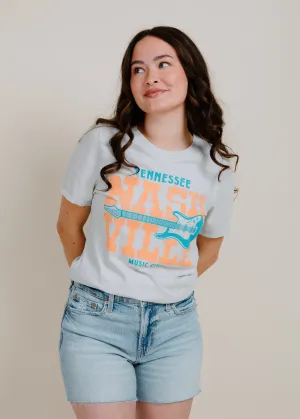 Rock Out In Nash Tee - Grey