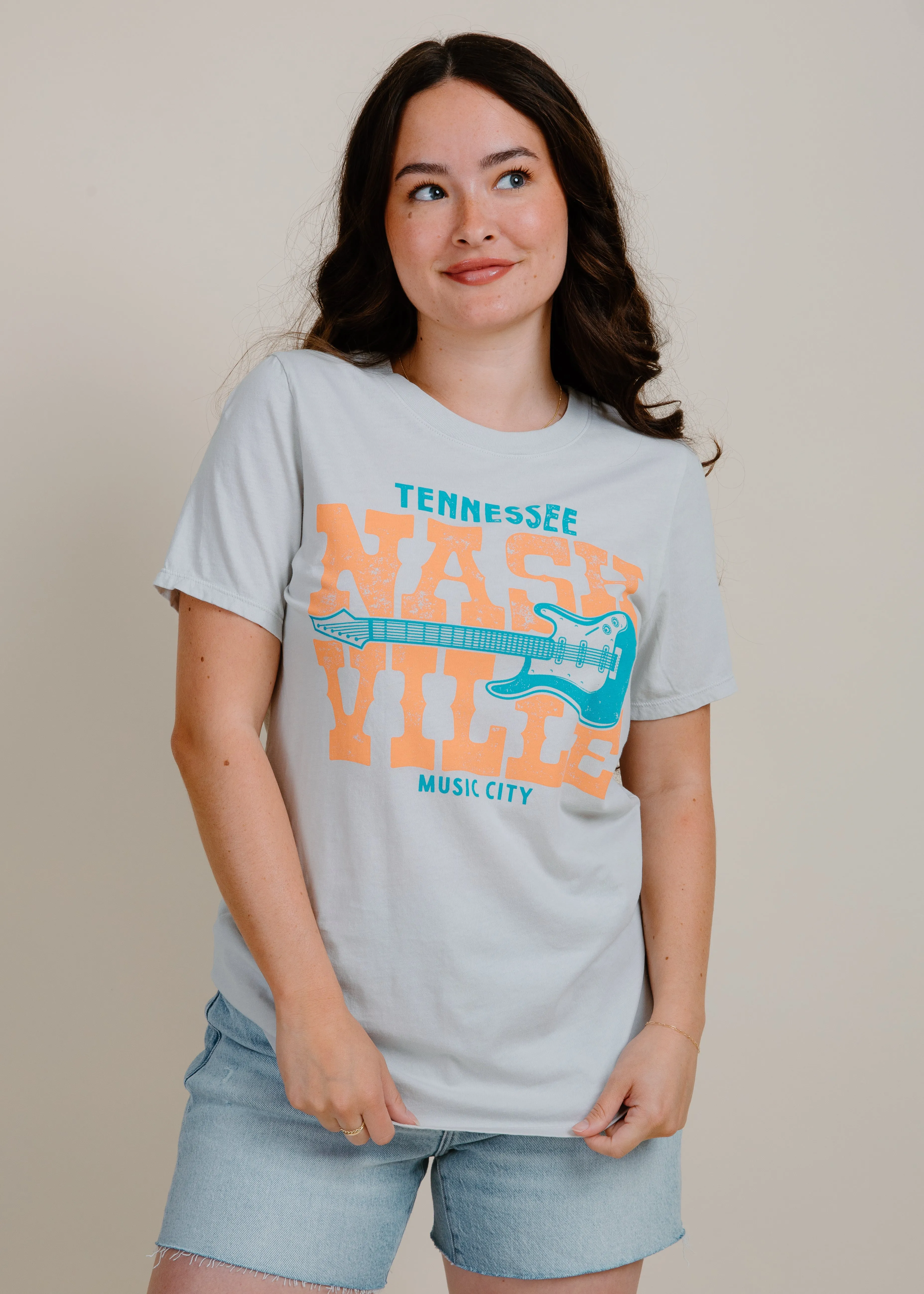 Rock Out In Nash Tee - Grey
