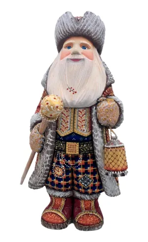 Russian Santa with Lantern