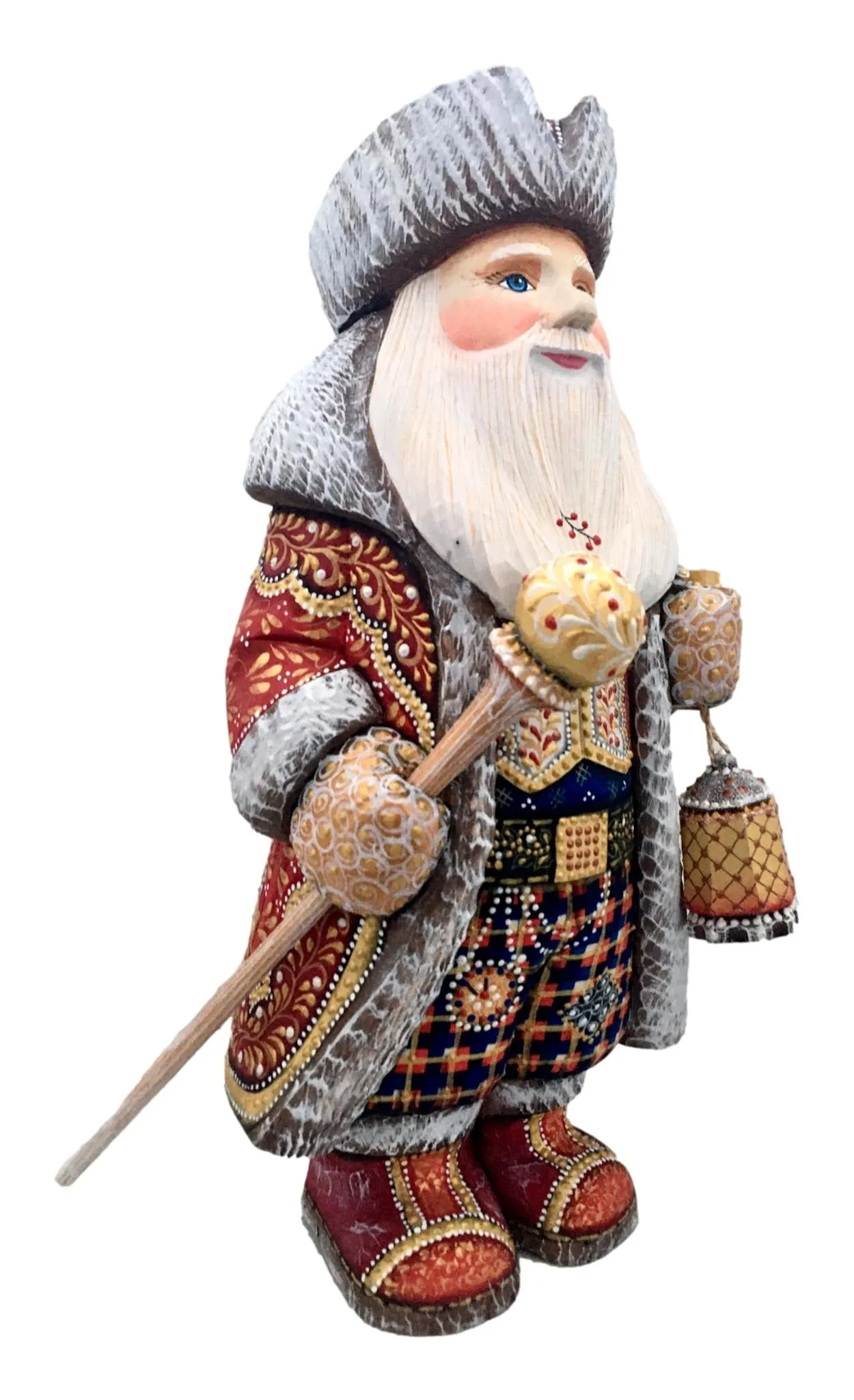 Russian Santa with Lantern
