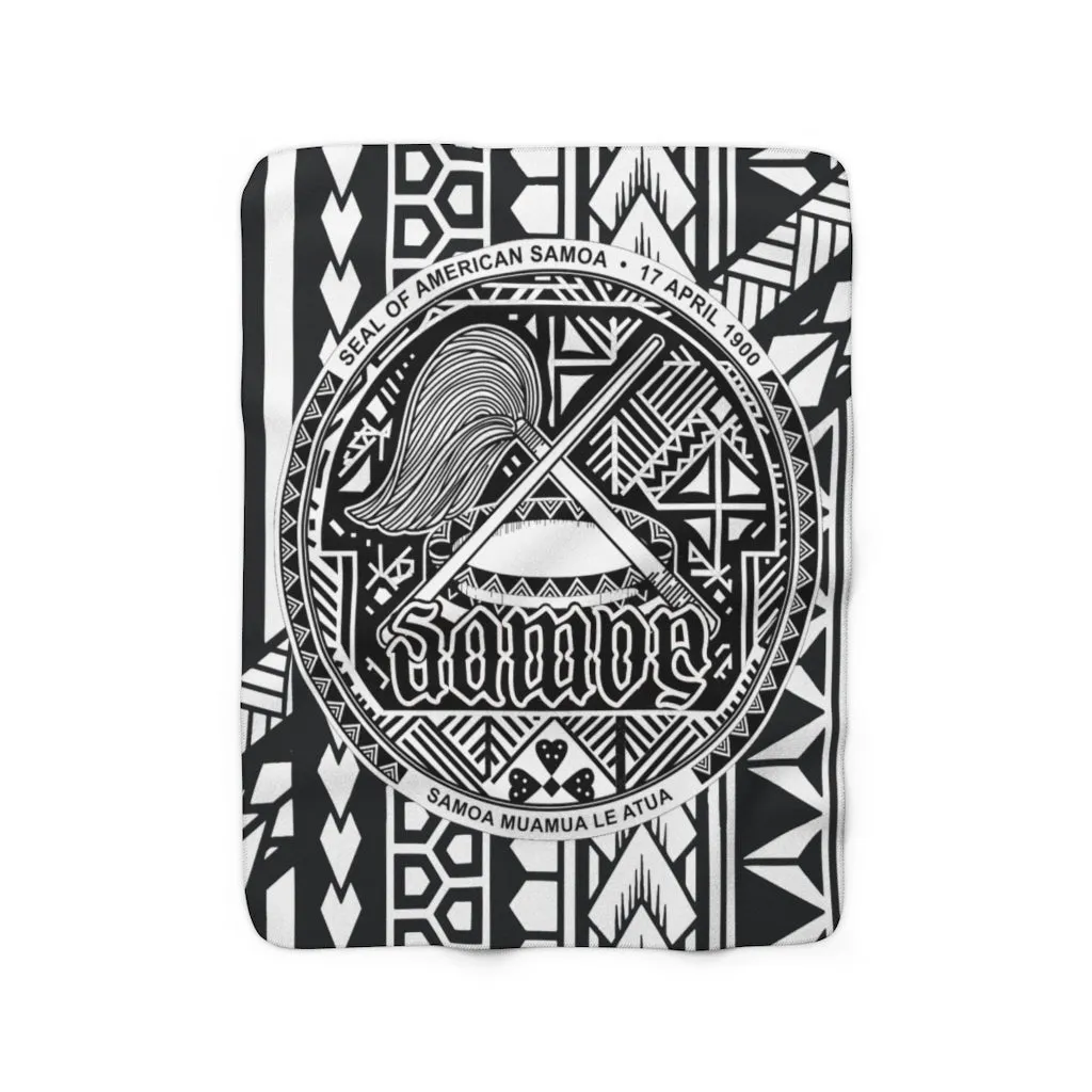 Samoa Shield Tribal  Blanket