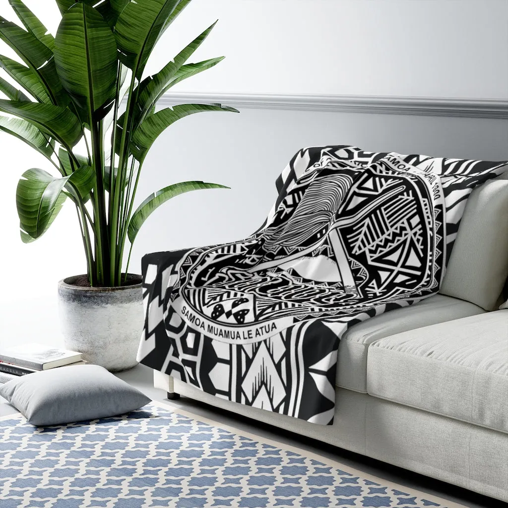 Samoa Shield Tribal  Blanket
