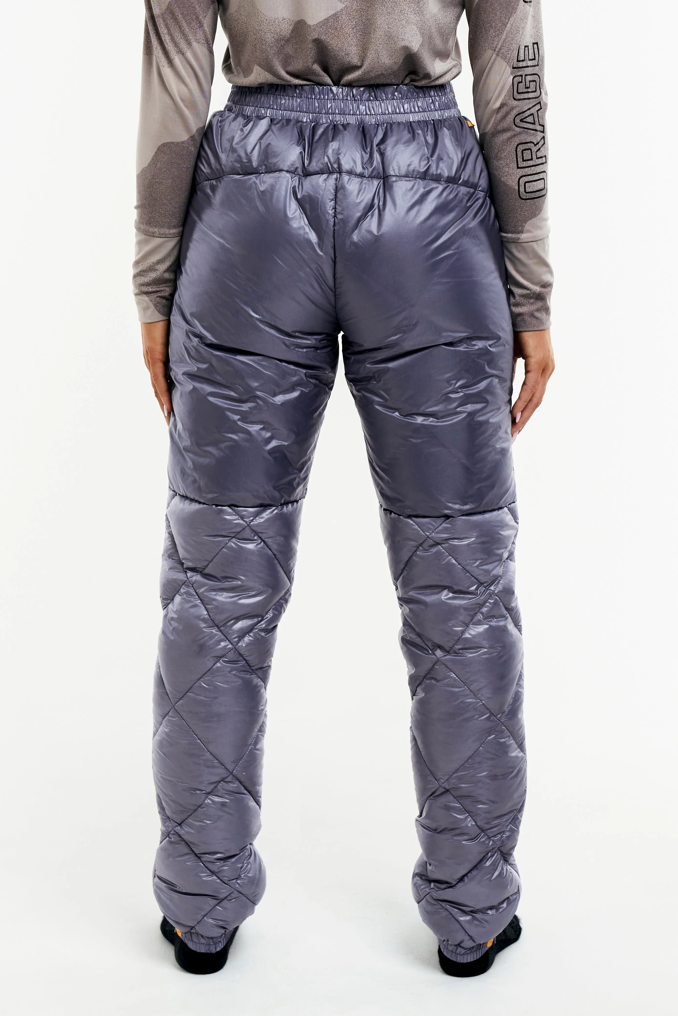 SAMPLE - Women's Snow Drop Down Pant-Dark iris