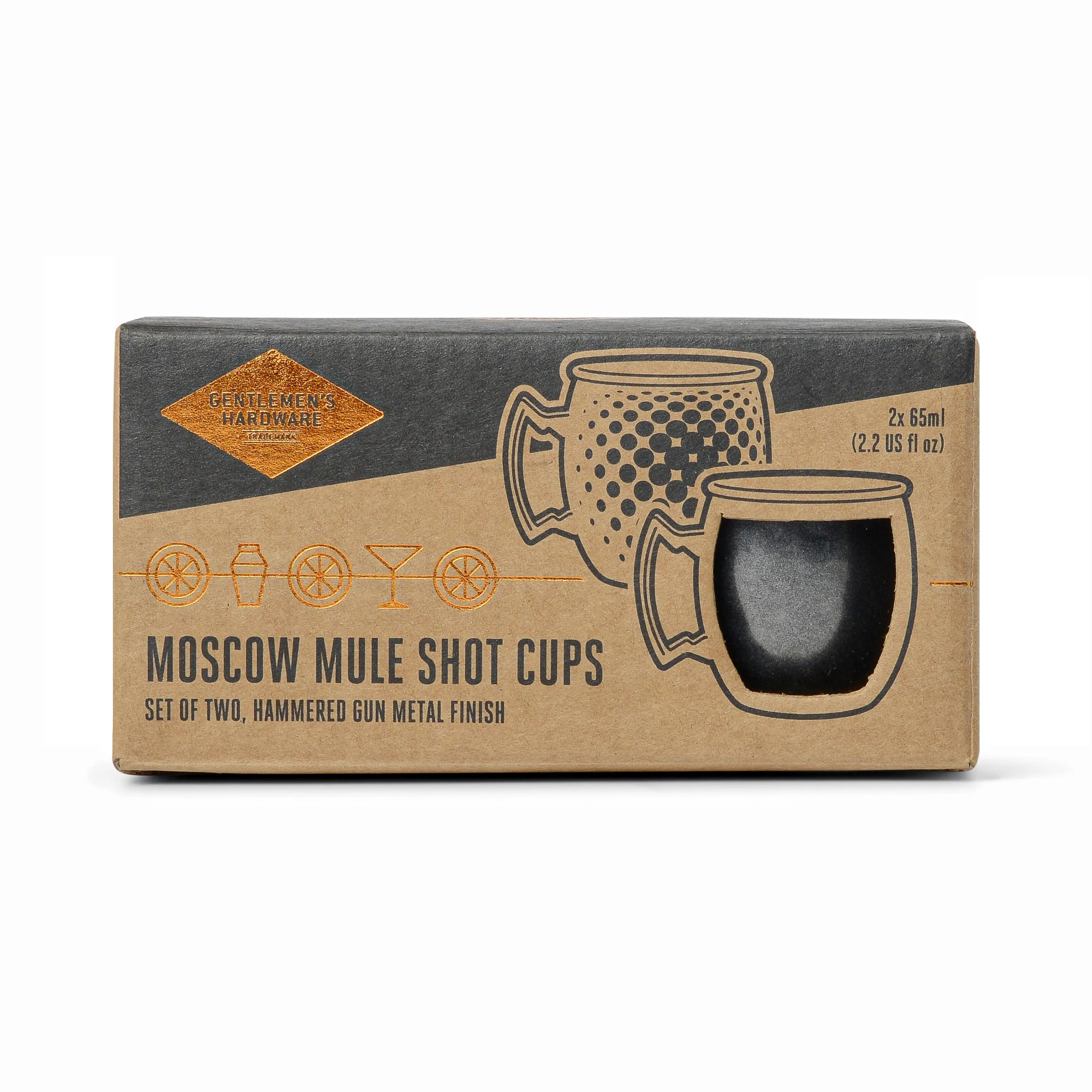 Set of 2 Moscow Mule Shot Cups