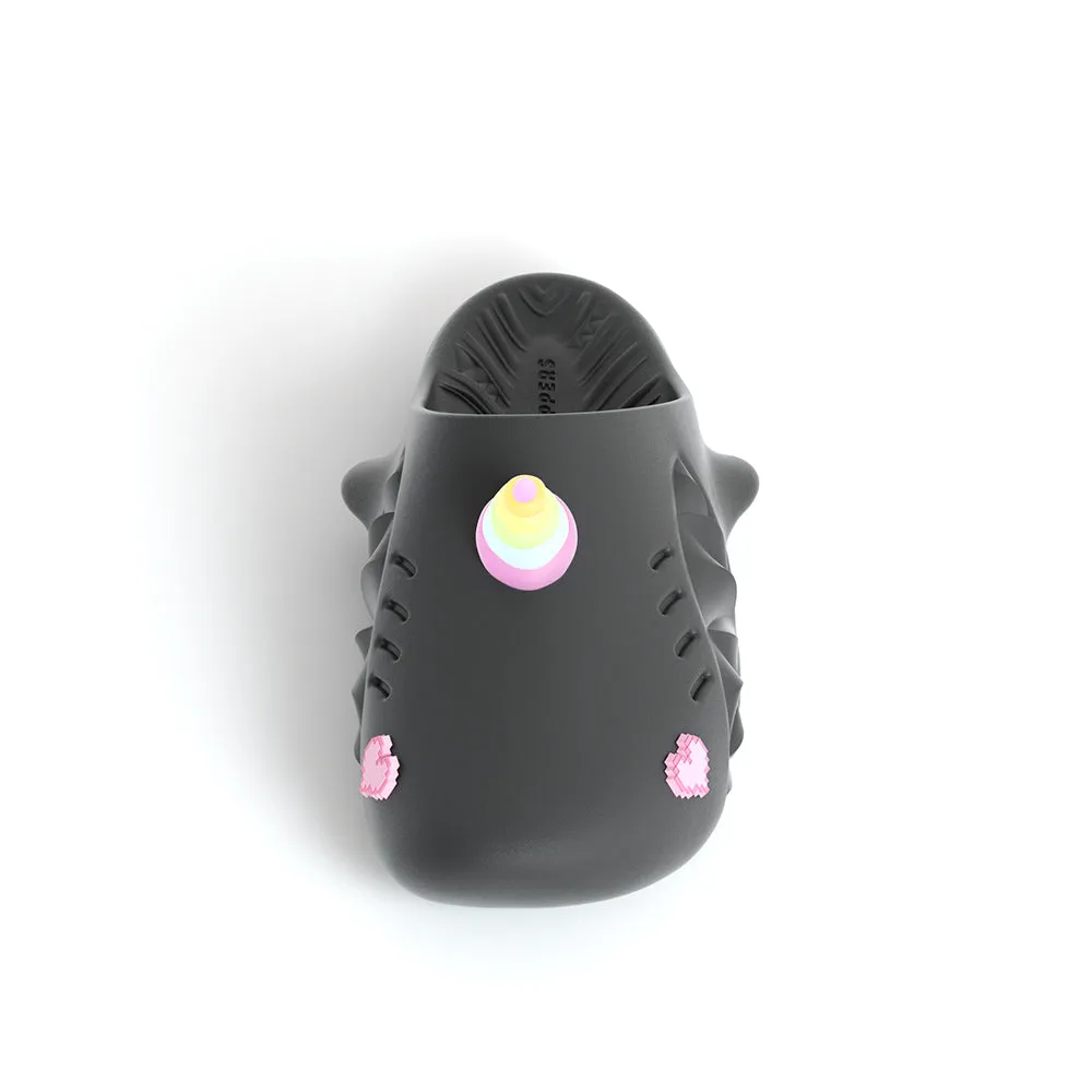 Sharkicks Pro Mule - Unicorn, Pixel Heart Eyes