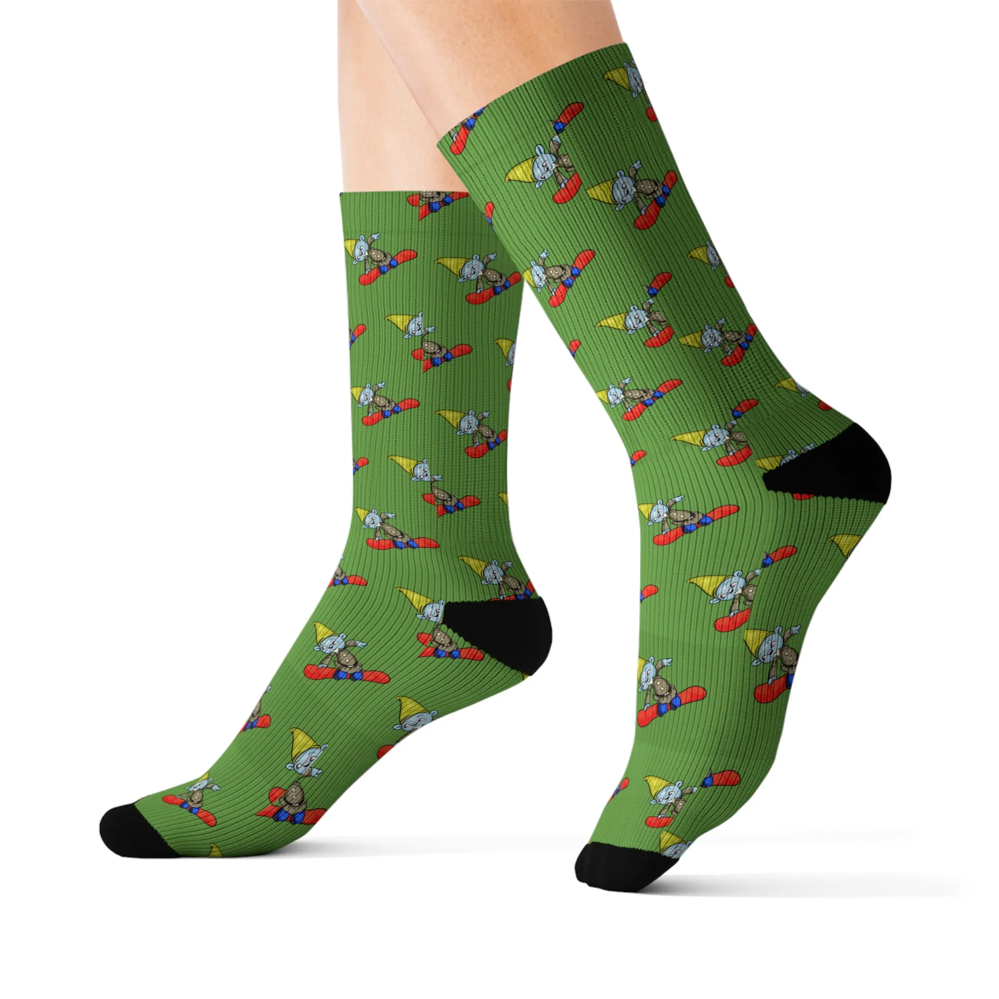 Shreddie the Sgnome Socks
