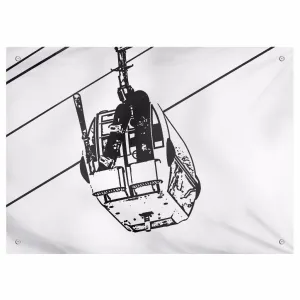 Ski Gondola - Wall Tapestry