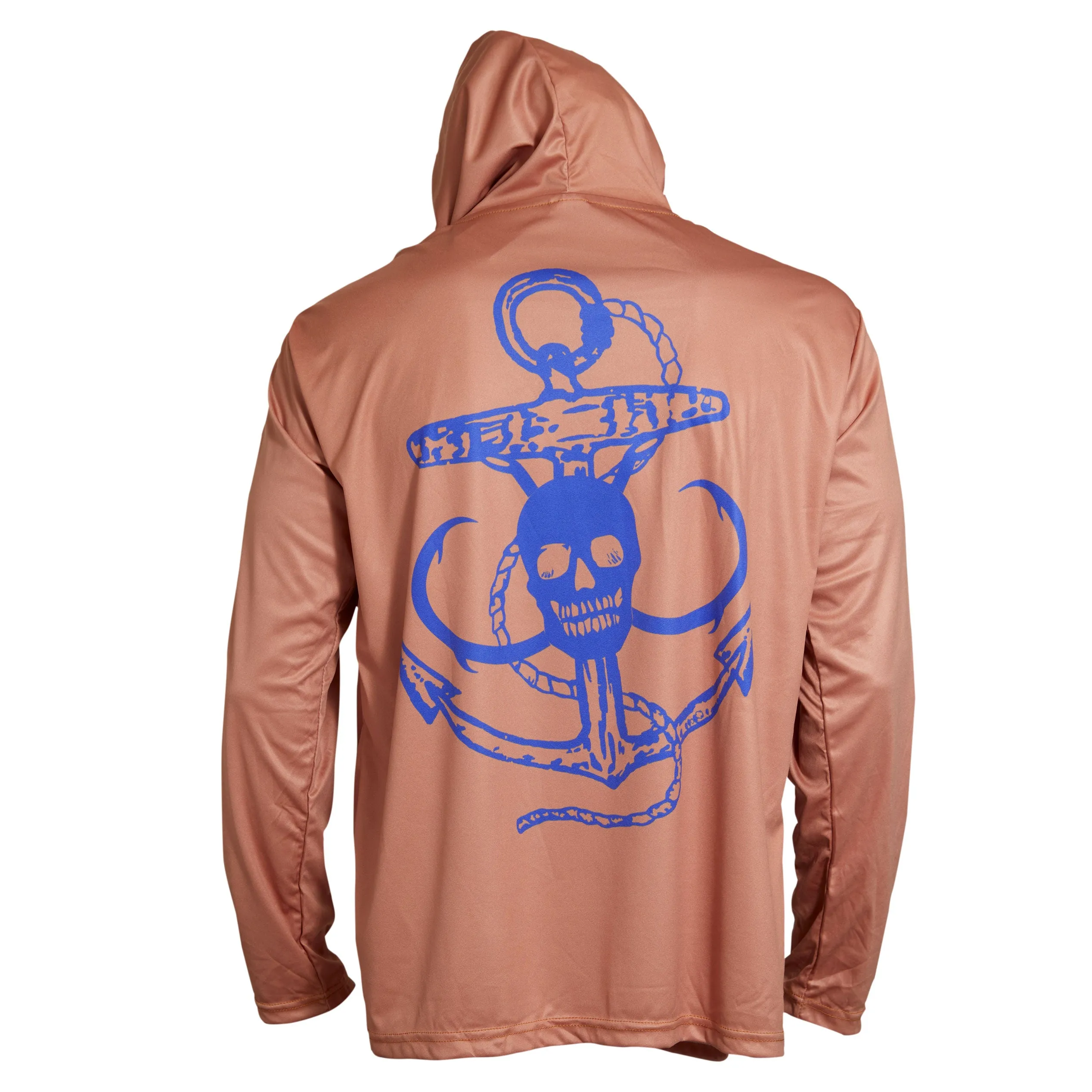 Skull Anchor Long Sleeve Initial hoodie