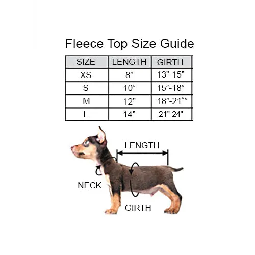 Solid Plush Fleece Dog Pullover in Turquoise