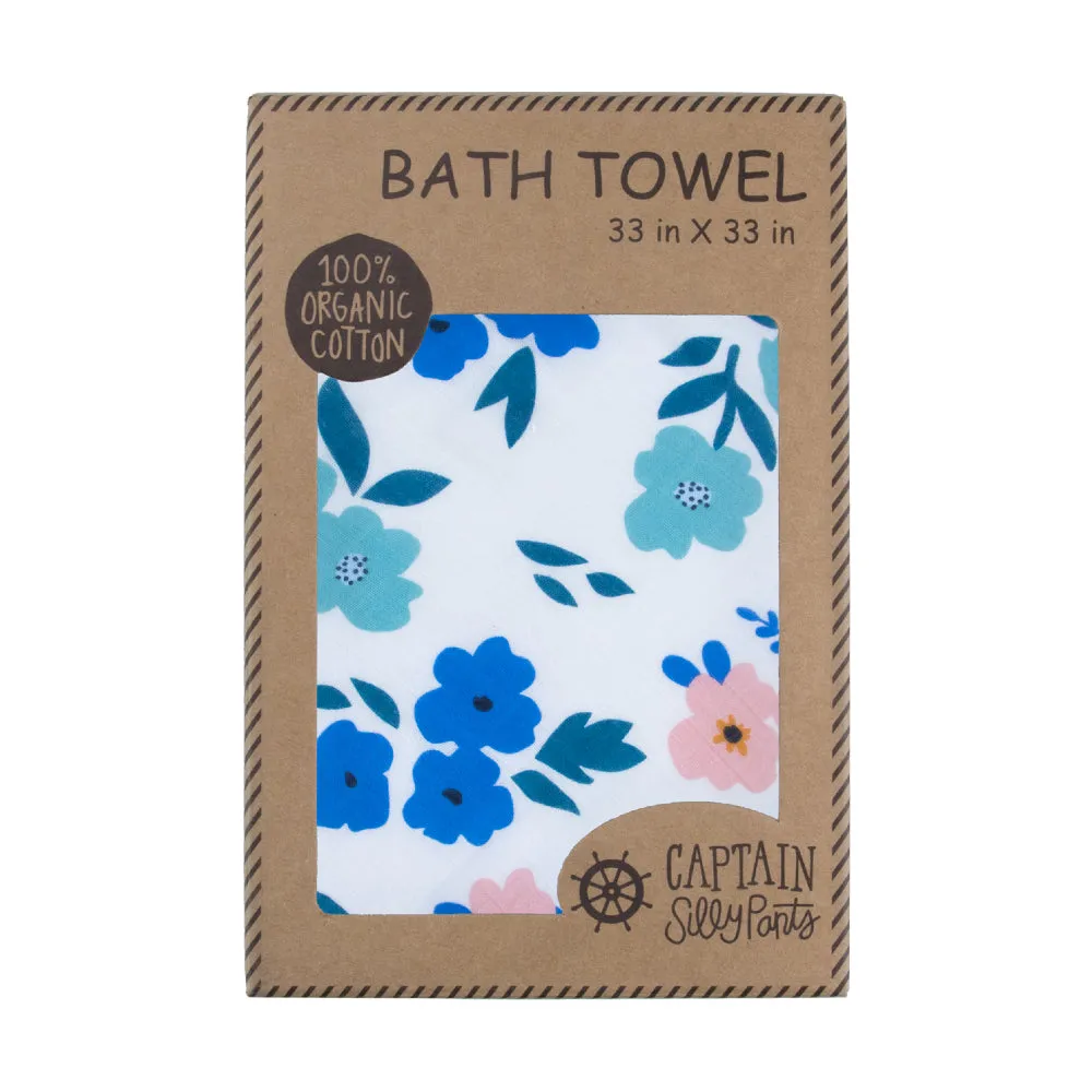Summer Floral Hooded Towel