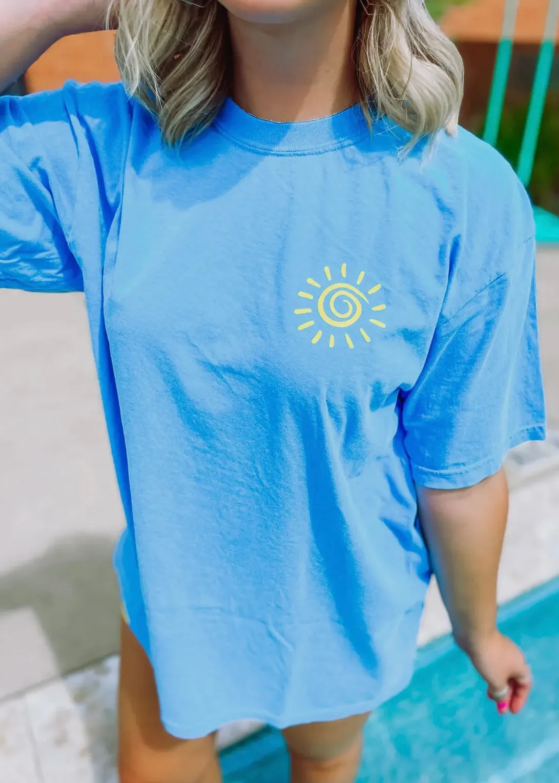Sunset Repeat Graphic T