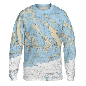 The Big Pine to Cudjoe Key Long Sleeve Performance Tee