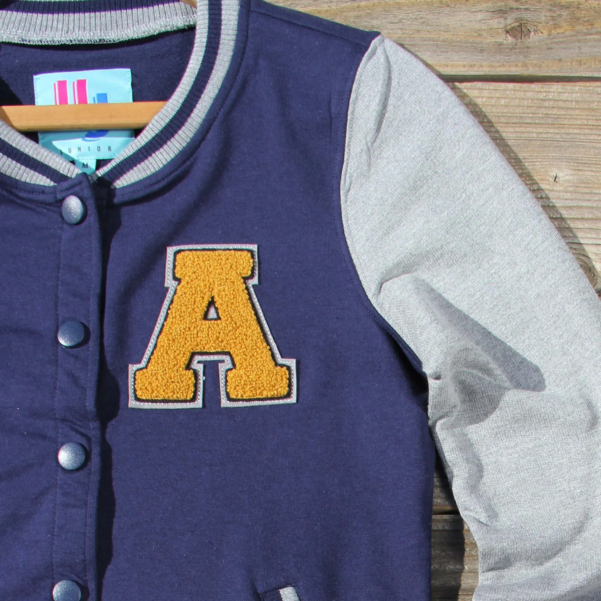 The Letterman's Sweatshirt in Navy