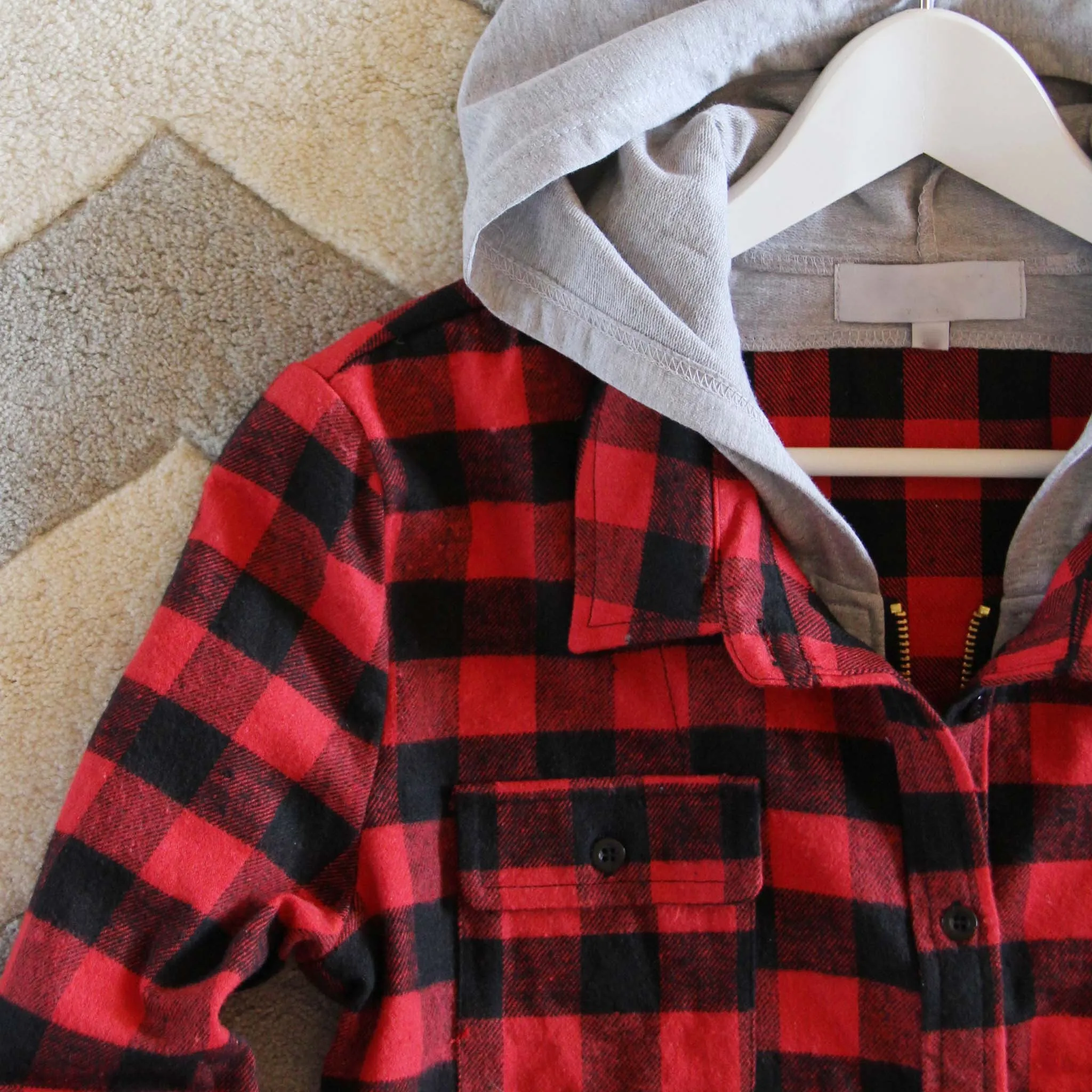 The Seattle Plaid Hoodie