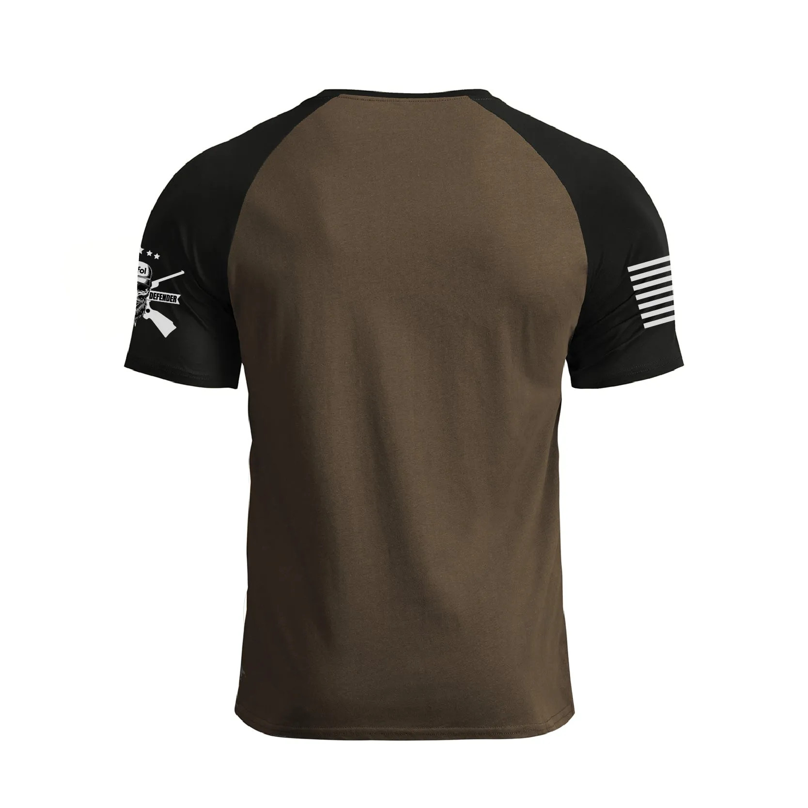 THINK WHILE IT'S STILL LEGAL 100% COTTON RAGLAN GRAPHIC TEE