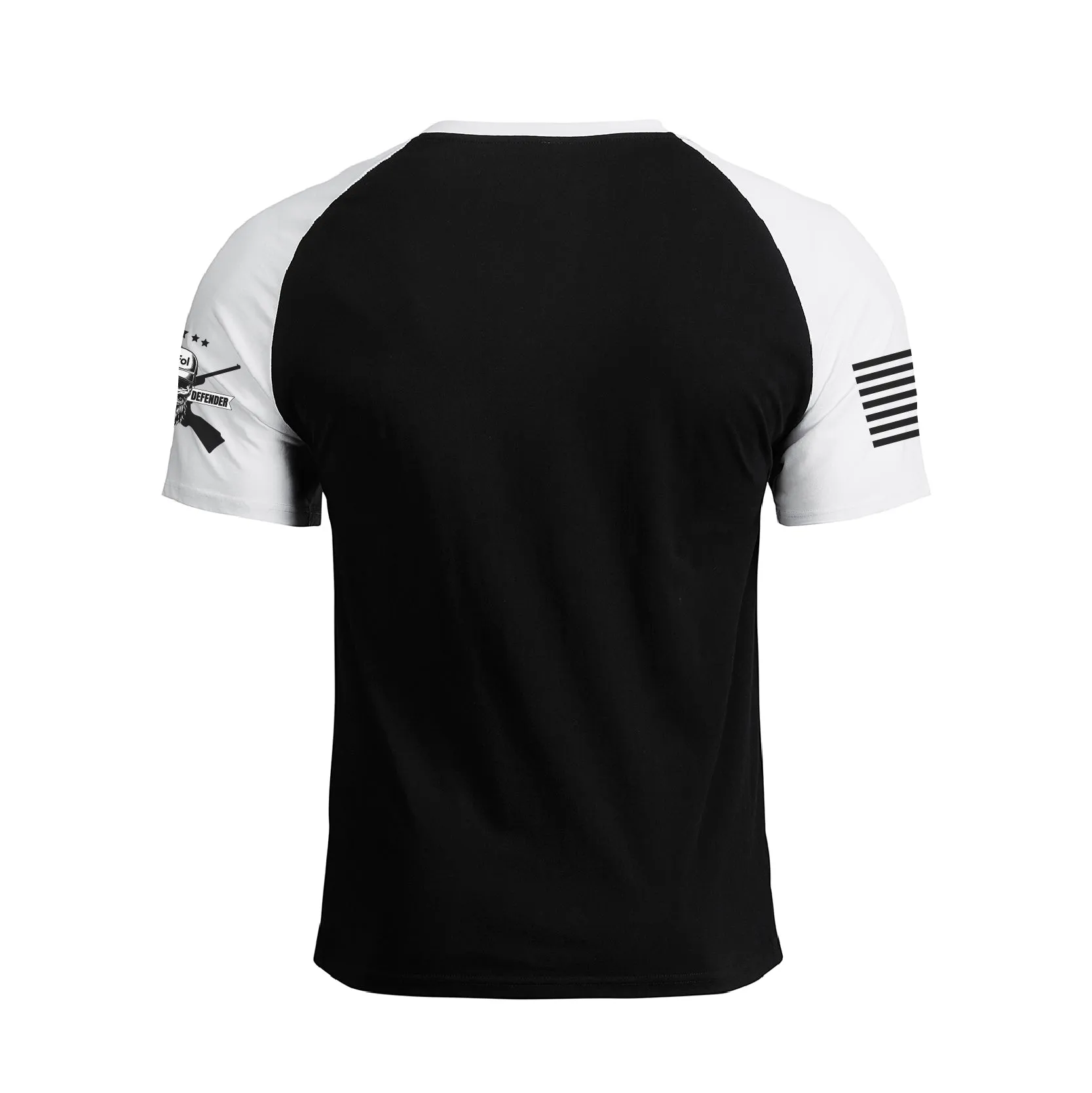 THINK WHILE IT'S STILL LEGAL 100% COTTON RAGLAN GRAPHIC TEE
