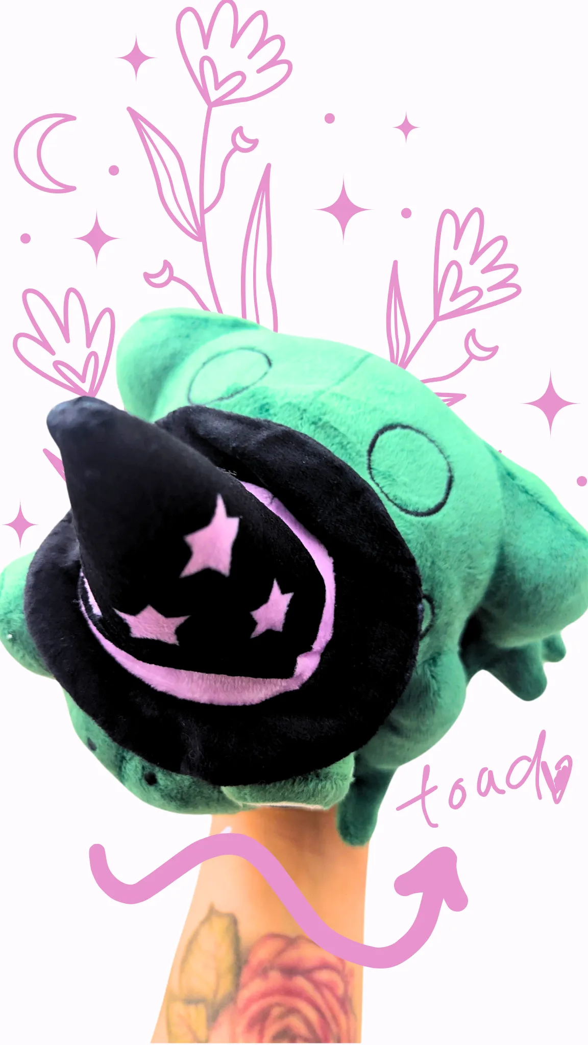 Toad Wizard Plushie