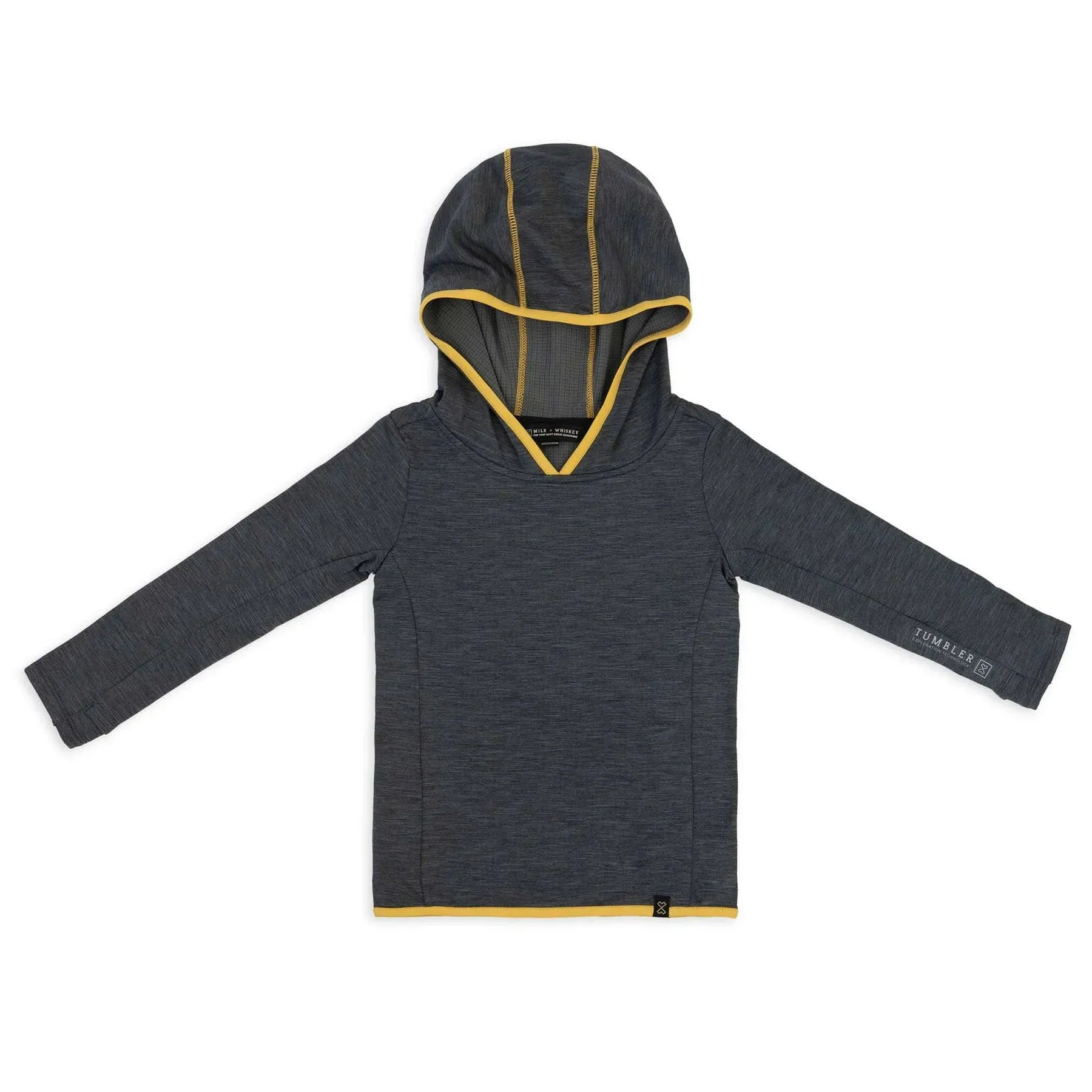 Toddler Grid Fleece Hoodie