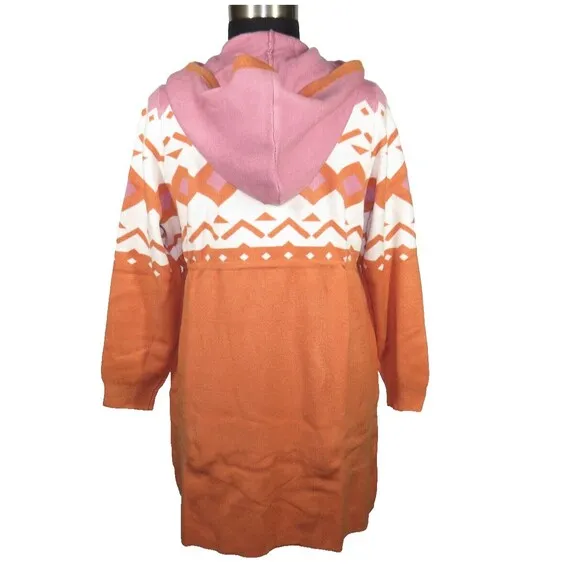 Torrid Everyday Plush Cozy Anorak Hooded Cinched Waist Sweater Plus Size 2X