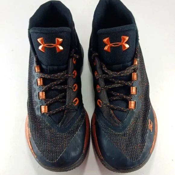 Under Amour Curry ASW Basketball Shoe/ Sneaker Black/ Copper. Boys 5Y...........