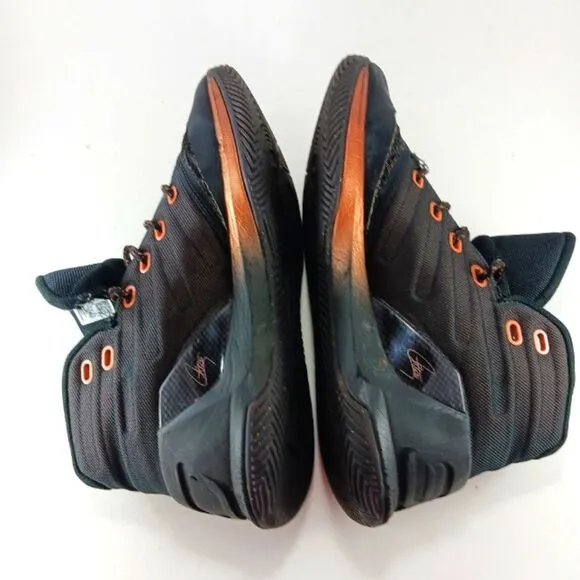 Under Amour Curry ASW Basketball Shoe/ Sneaker Black/ Copper. Boys 5Y...........