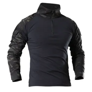 US Army Military Uniform Combat Shirt Men Assault Tactical Camouflage T Shirt Airsoft Paintball Long Sleeve Shirts