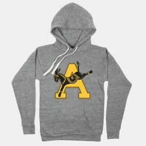 Vintage Army Block “A” and Mule Hoodie