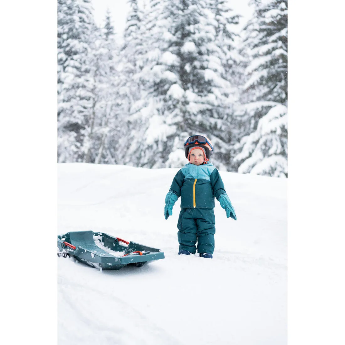 WARM BABY SKI SALOPETTES - 500 WARM