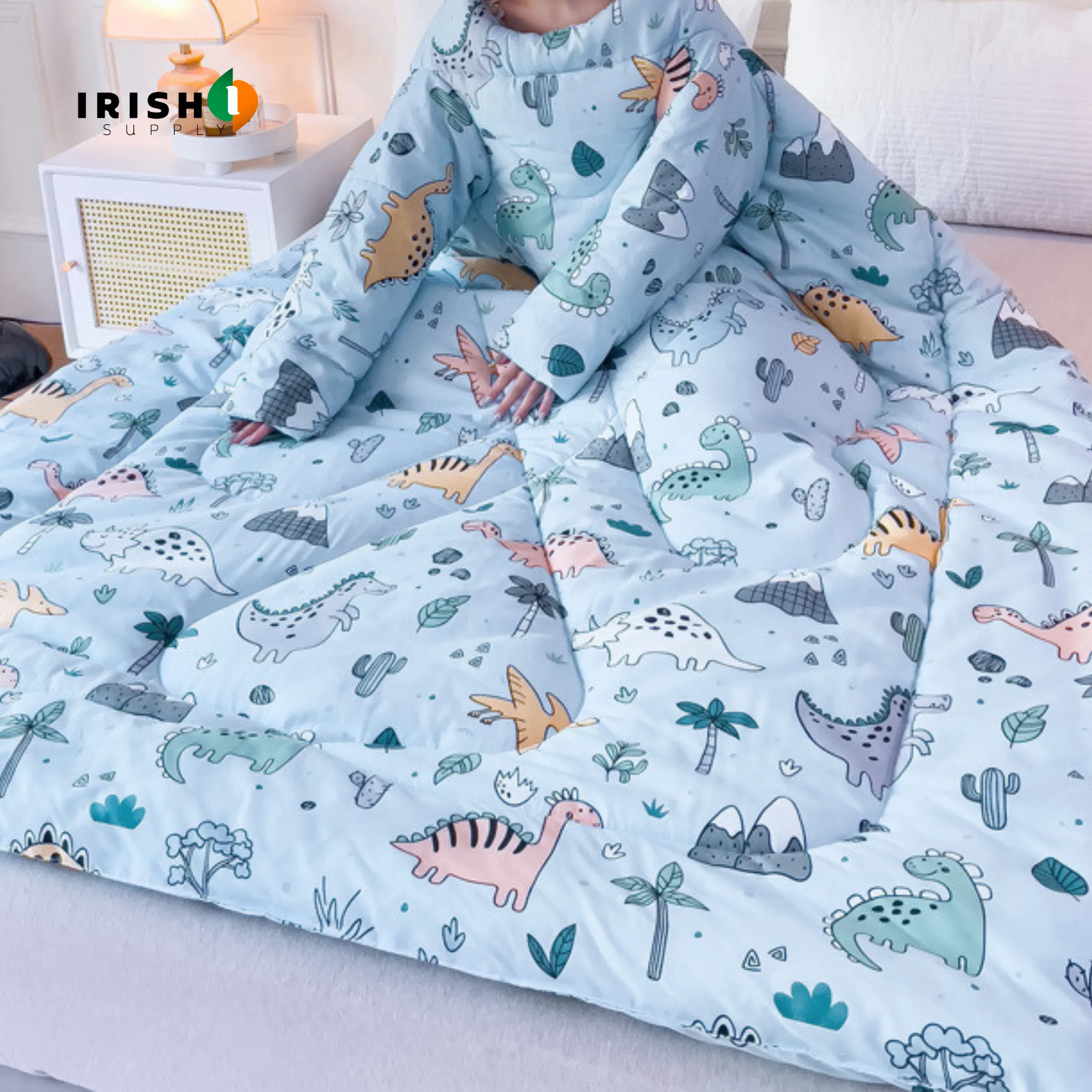 WARMNEST Plush Wearable Sofa Blanket