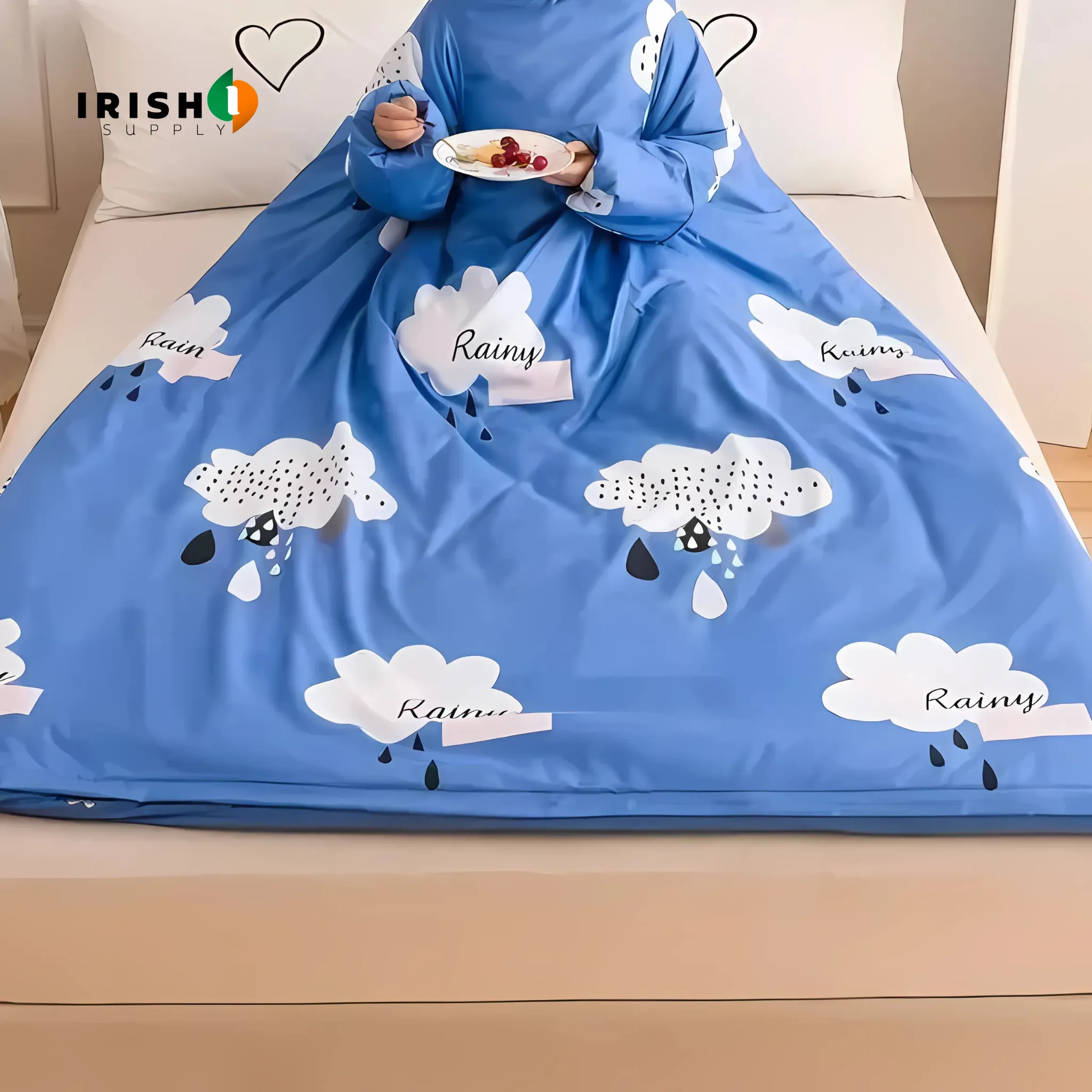 WARMNEST Plush Wearable Sofa Blanket