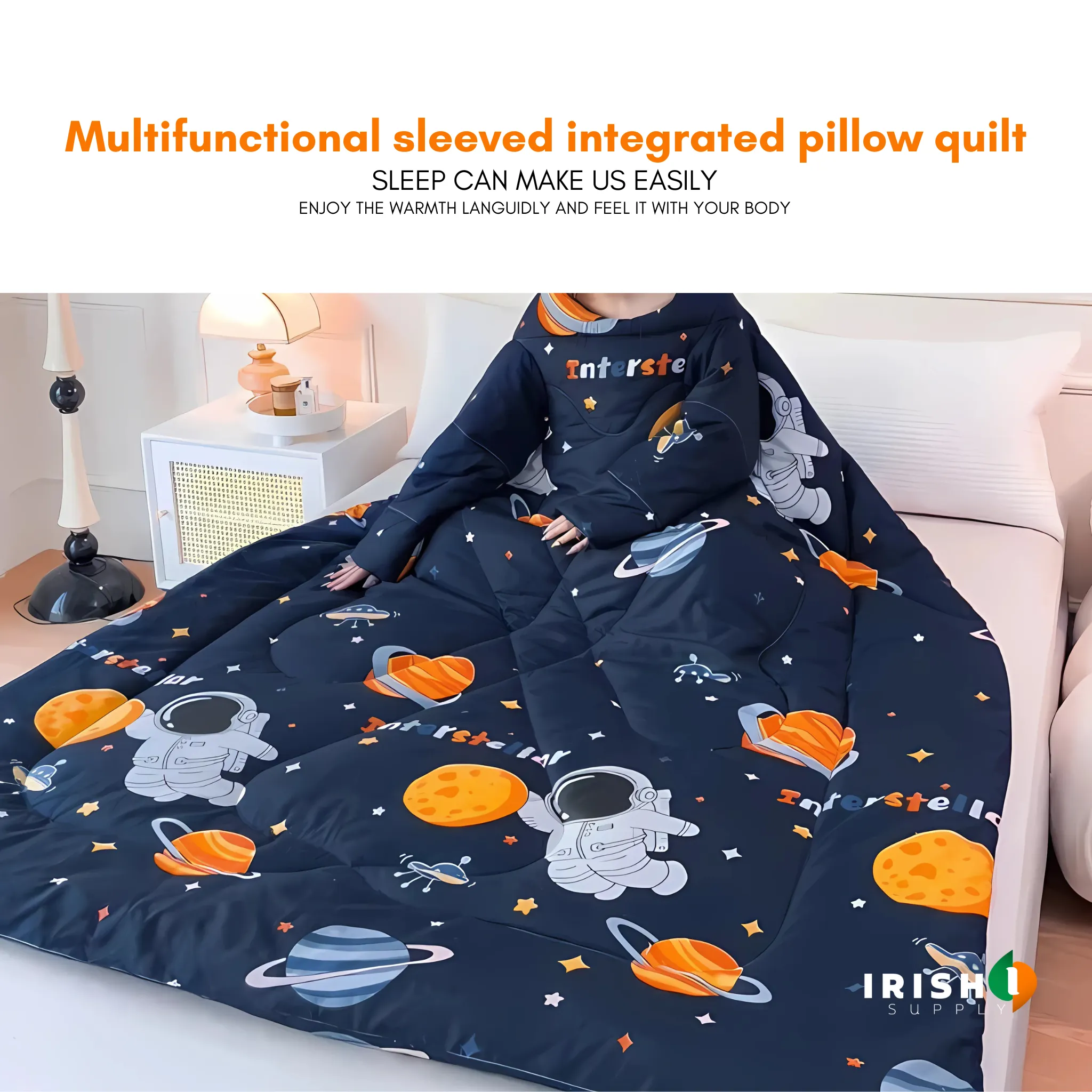 WARMNEST Plush Wearable Sofa Blanket