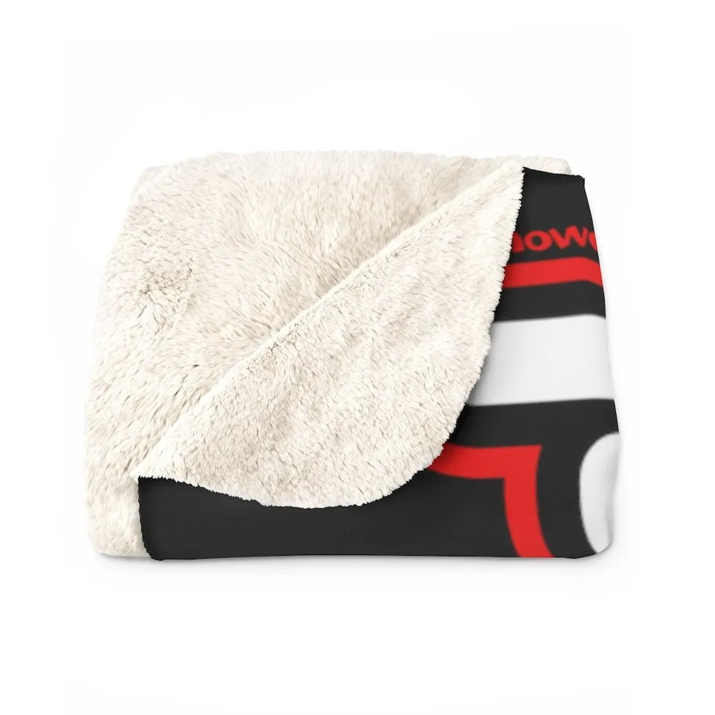 Wicked Proud Retro Sherpa Fleece Blanket