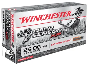 WINCHESTER DEER SEASON XP  25-06 REM   117 GR     20 RDS