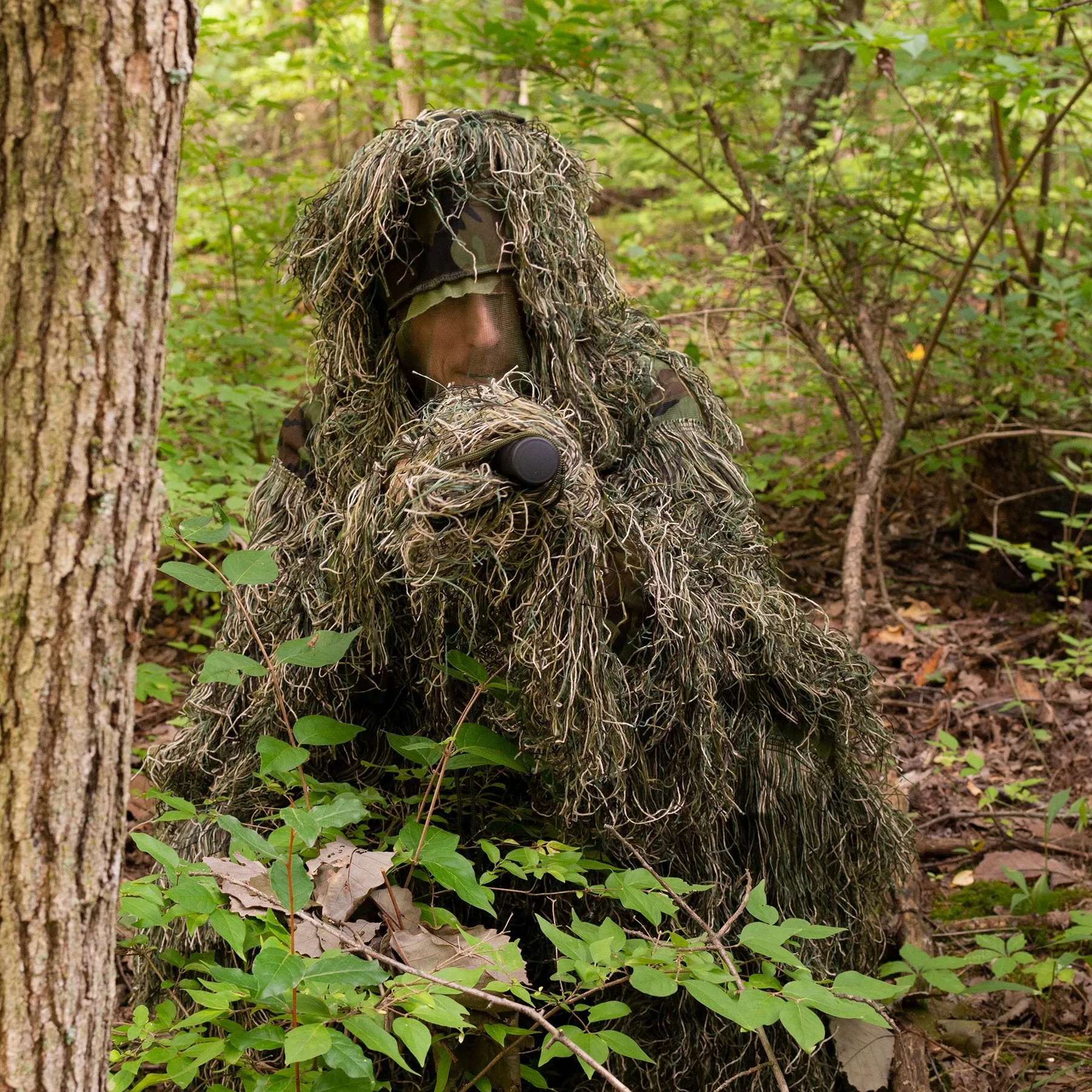 Woodland Ghillie Suit Delux Set