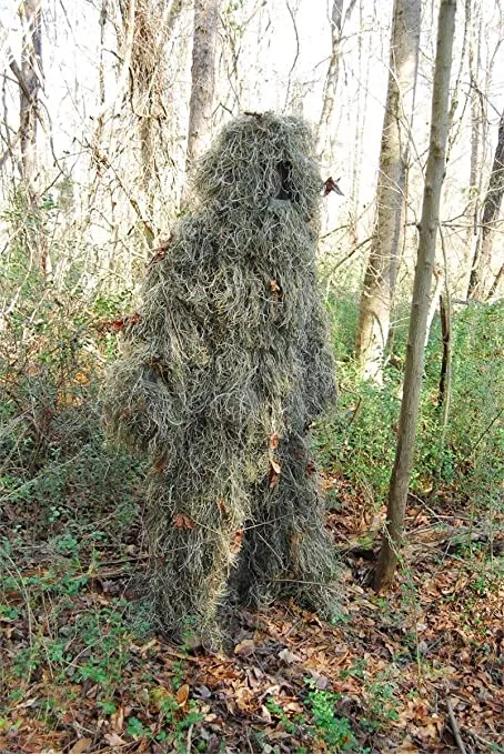 Woodland Ghillie Suit Delux Set