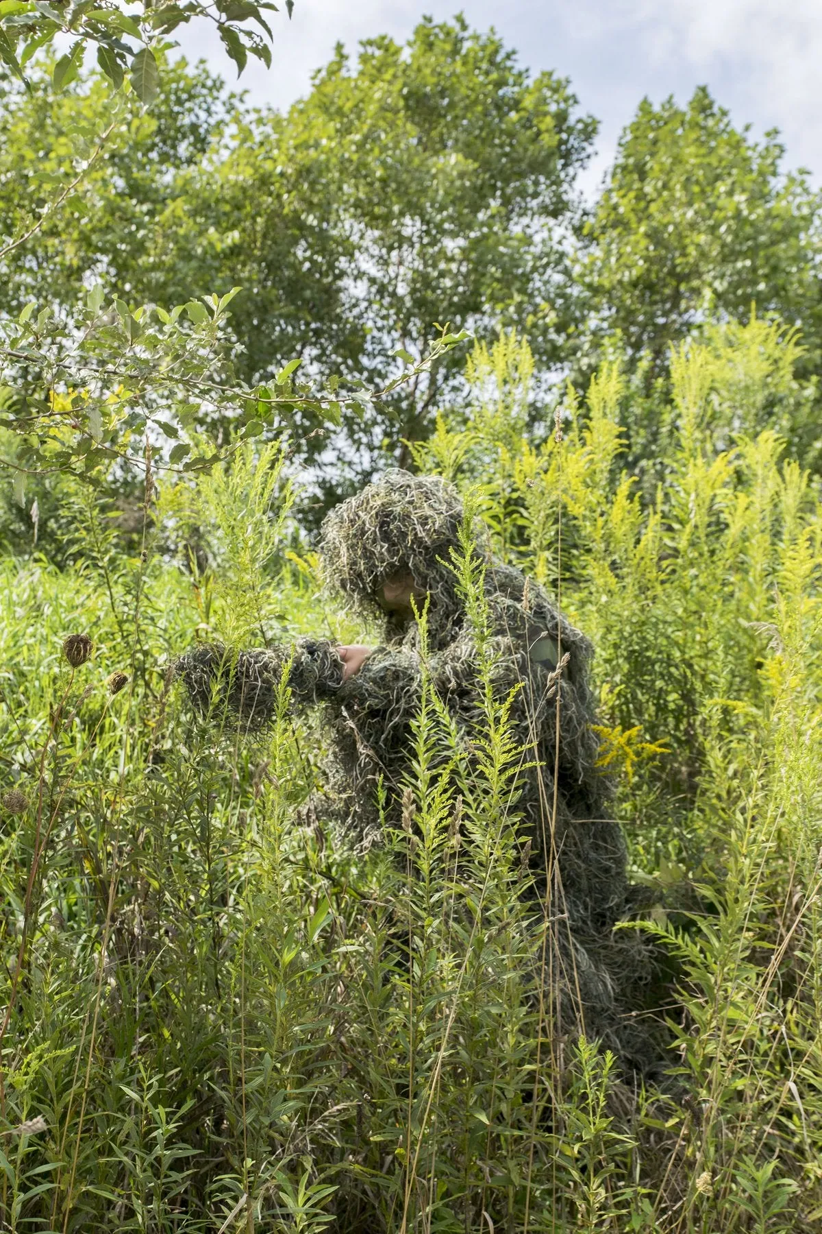 Woodland Ghillie Suit Delux Set