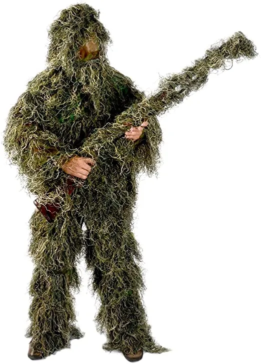 Woodland Ghillie Suit Delux Set