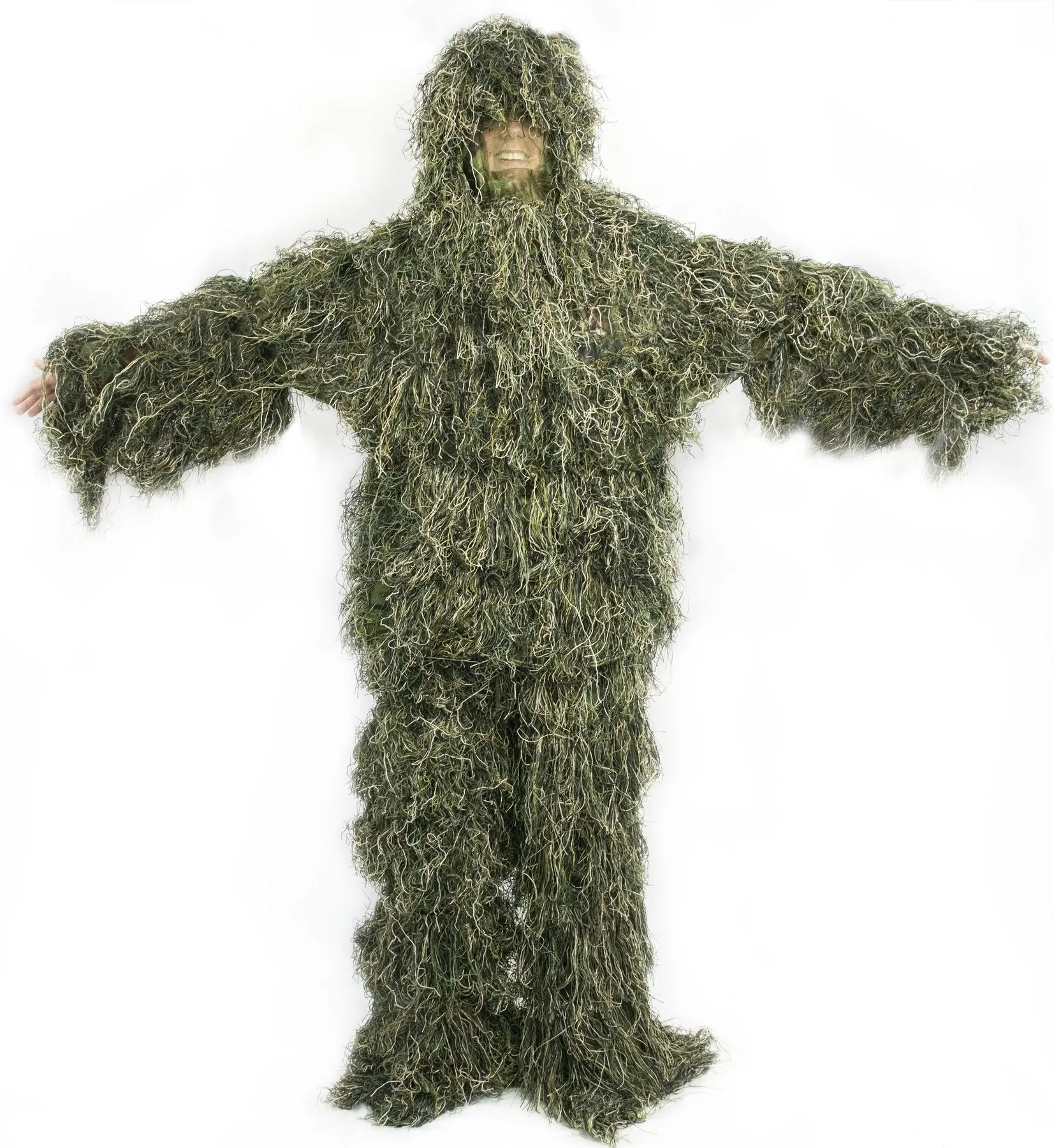 Woodland Ghillie Suit Delux Set